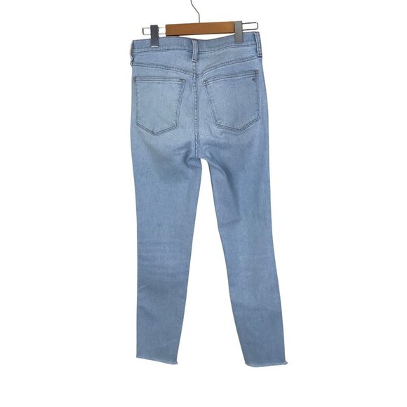 Madewell 10" Roadtripper High Rise 5 Pocket Zip Up Jeans Size 27 - Picture 6 of 10